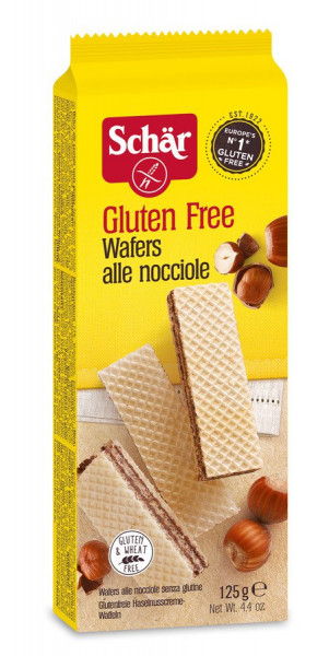 Wafers alle nocciole (125g) Schär