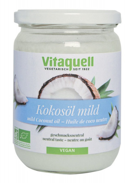 *Bio Kokosöl Bio mild (430ml) Vitaquell