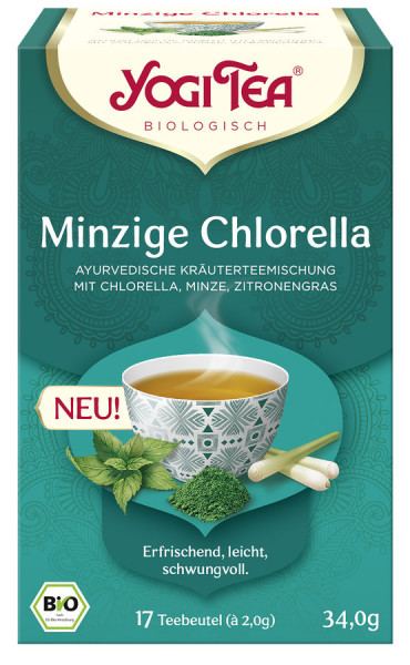 *Bio Yogi Tea® Minzige Chlorella Bio (17 x 2,0g) Yogi Tea®, Yogi Tea GmbH