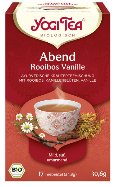 *Bio Yogi Tea® Abend Rooibos Vanille Bio (17x1,8g) Yogi Tea®, Yogi Tea GmbH