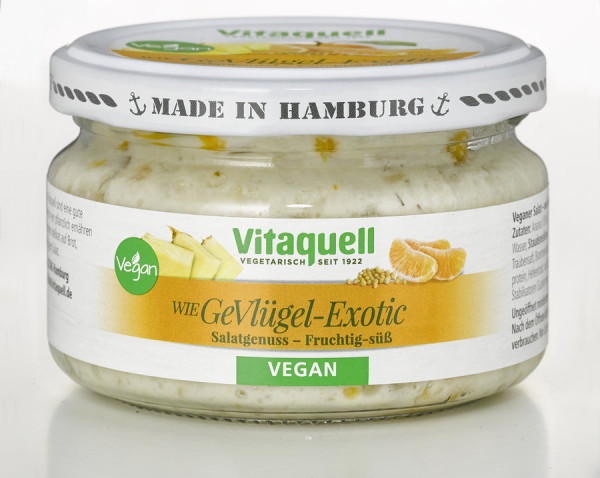 GeVlügel-Exotic-Salat, vegan (180g) Vitaquell
