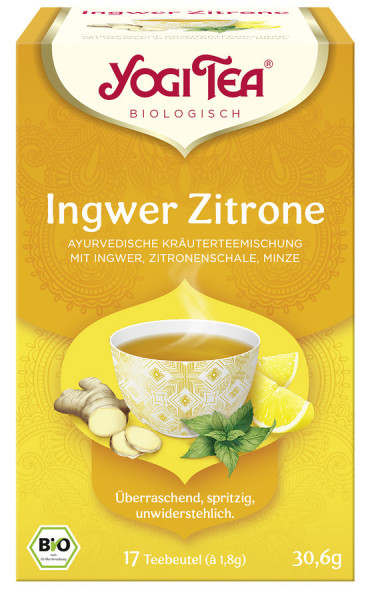 *Bio Yogi Tea® Ingwer Zitrone Bio (17x1,8g) Yogi Tea® , Yogi Tea GmbH