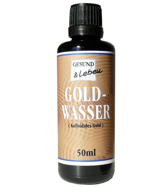 Goldwasser - Kolloidales Gold (50ml) Gesund &amp; Leben