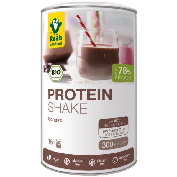 *Bio BIO Protein Shake Schoko (300g) Raab Vitalfood