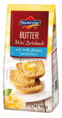 Neukircher Butter Mini Zwieback - 100g