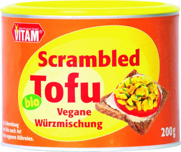 *Bio Scrambled Tofu Würzmischung für veganes Rührei (200g) VITAM