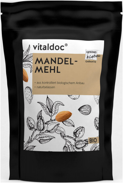 *Bio vitaldoc® BIO Mandelmehl (500g) Gesund &amp; Leben