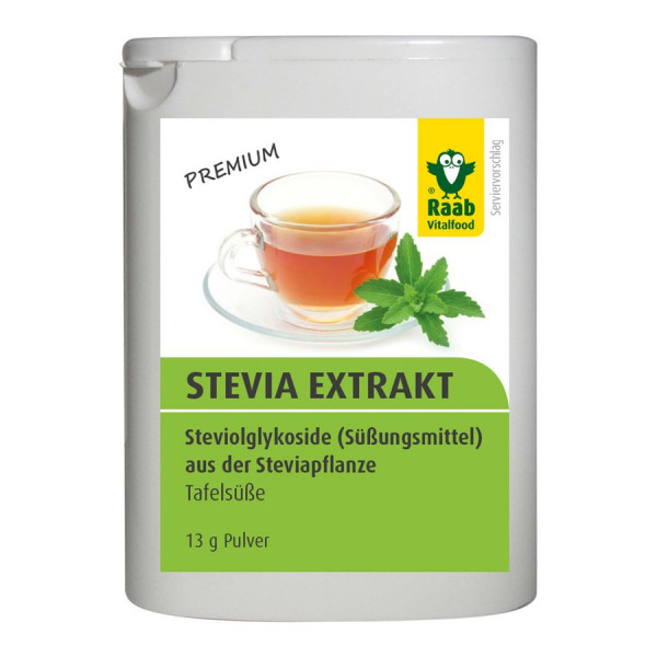 Stevia Extrakt (13g) Raab Vitalfood
