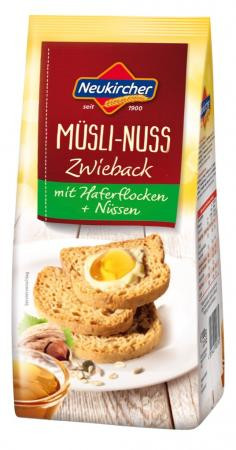 Neukircher Müsli-Nuss Mini Zwieback - 100g