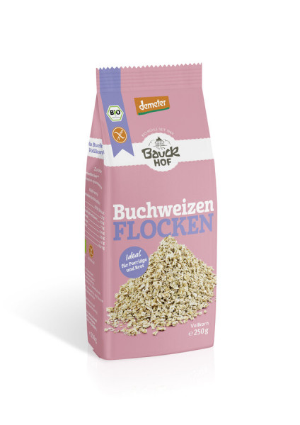 *Bio Buchweizenflocken glutenfrei Demeter (250g) Bauck Mühle