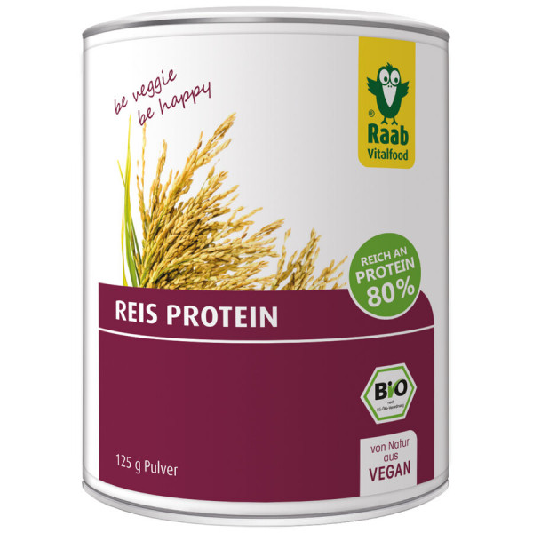 *Bio BIO Reis Protein Pulver (125g) Raab Vitalfood