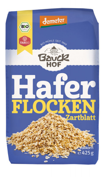 *Bio Haferflocken Zartblatt Demeter (425g) Bauckhof