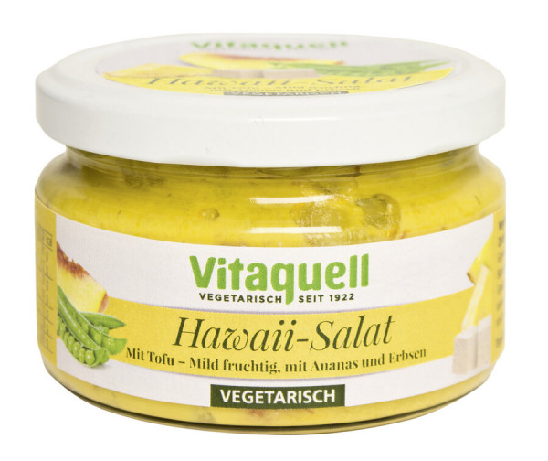 Hawaii-Tofu-Salat, vegetarisch (200g) Vitaquell