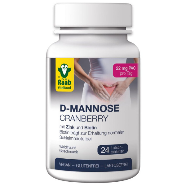 D-Mannose-Cranberry (52,8g) Raab Vitalfood
