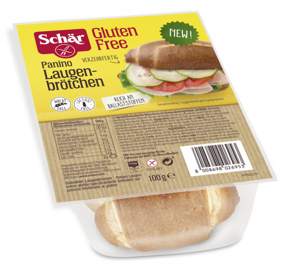 Panino Laugenbrötchen (100g) Schär