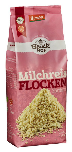 *Bio Milchreisflocken glutenfrei Demeter (425g) Bauckhof