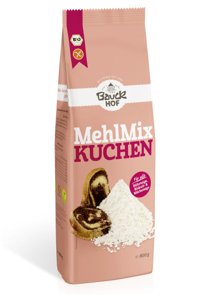 *Bio Mehl-Mix Kuchen glutenfrei Bio (800g) Bauck Mühle