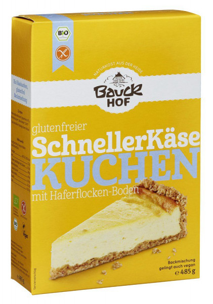 *Bio Schneller Käsekuchen glutenfrei Bio (485g) Bauckhof