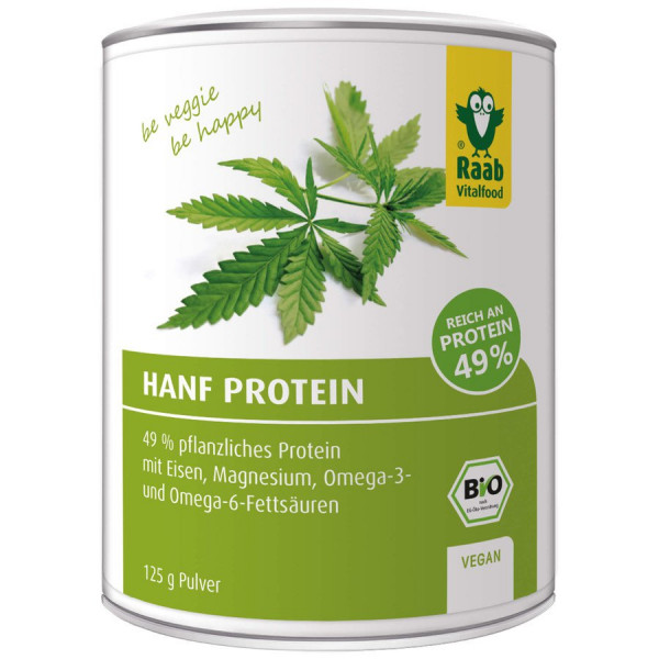 *Bio BIO Hanf Protein Pulver (125g) Raab Vitalfood