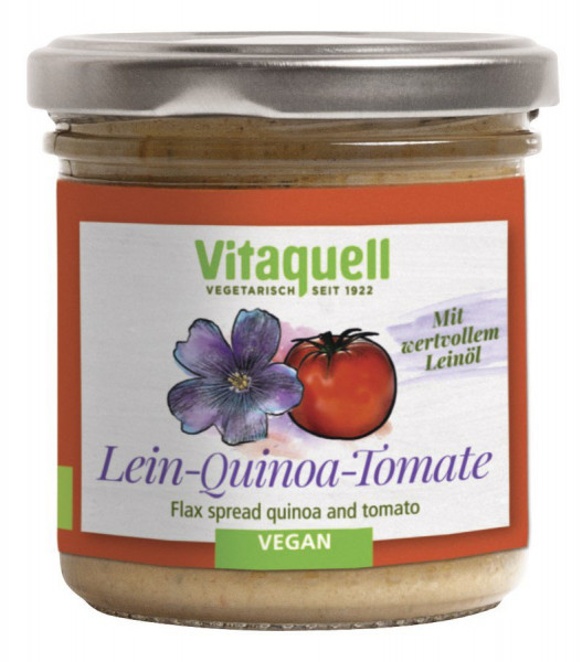 *Bio Lein-Quinoa-Tomate Bio (130g) Vitaquell