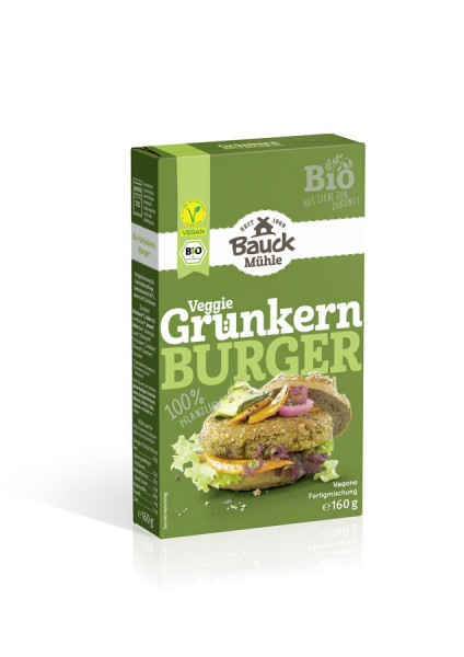 *Bio Grünkernburger Bio (160g) Bauck Mühle