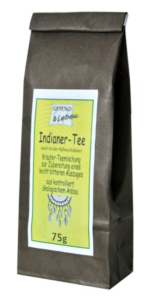 *Bio BIO-Indianer-Tee ( Tee-Extrakt) (75g) Gesund &amp; Leben