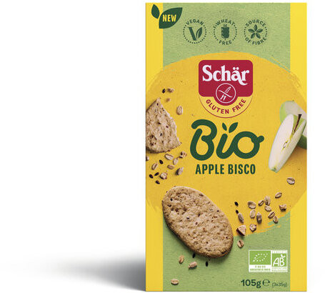 *Bio Bio Apple Bisco (105g) Schär