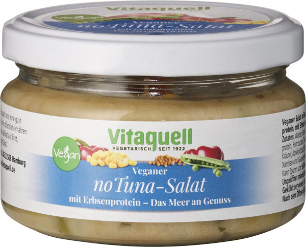no Tuna-Salat, vegan (180g) Vitaquell