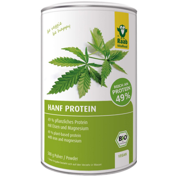 *Bio BIO Hanf Protein Pulver (500g) Raab Vitalfood