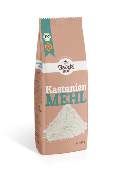 *Bio Kastanienmehl glutenfrei Bio (350g) Bauck Mühle