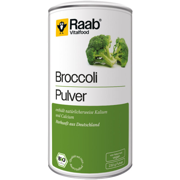 *Bio BIO Broccoli Pulver (230g) Raab Vitalfood