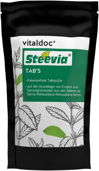 vitaldoc® Steevia® TABS Nachfüllbeutel (500St) Gesund &amp; Leben
