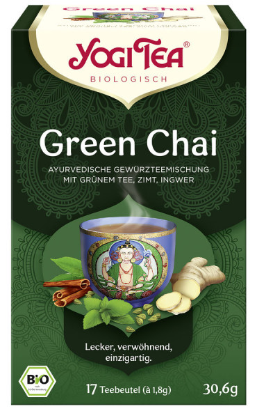 *Bio Yogi Tea® Green Chai Bio (17x1,8g) Yogi Tea®, Yogi Tea GmbH