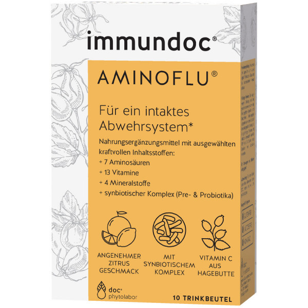 immundoc® AMINOFLU® Trinkgranulat (10 Btl)