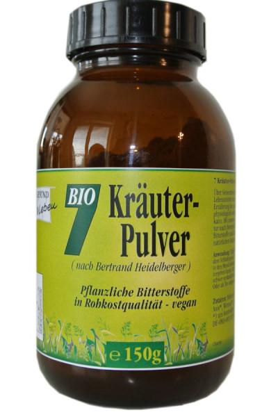 *Bio BIO 7 Kräuterpulver - Glas (150g) Gesund & Leben