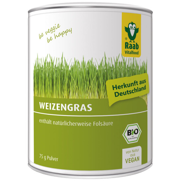 *Bio BIO Weizengras Pulver (75g) Raab Vitalfood