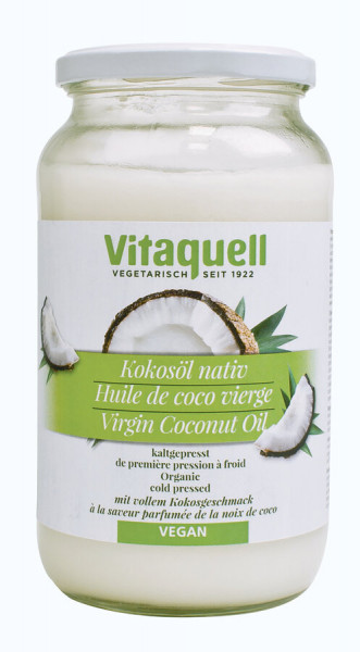 *Bio Bio Kokosöl nativ (860ml) Vitaquell