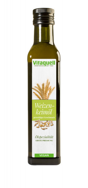 Weizenkeim-Öl 1. Pressung (0,25l) Vitaquell