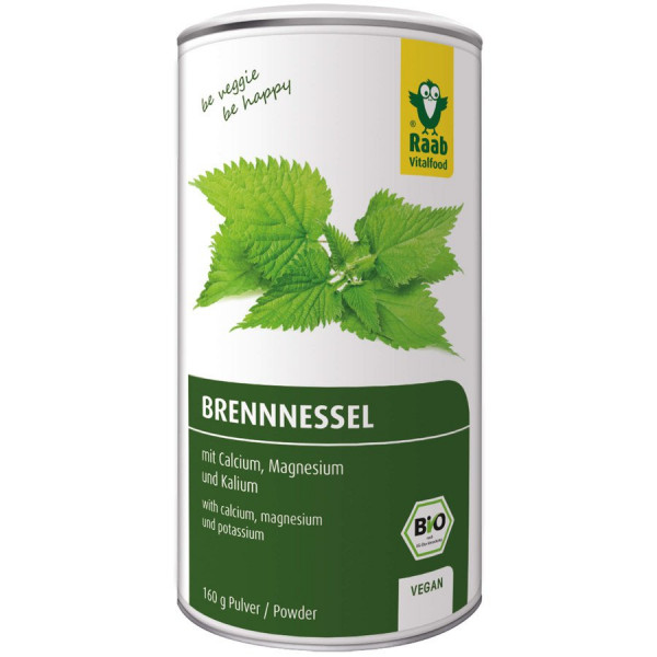 *Bio Bio Brennnessel Pulver (160g) Raab Vitalfood