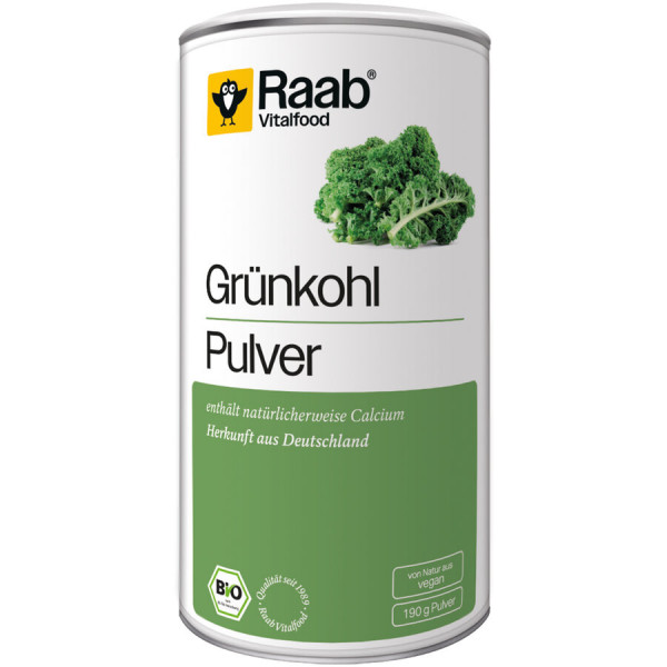 *Bio Bio Grünkohl Pulver (190g) Raab Vitalfood