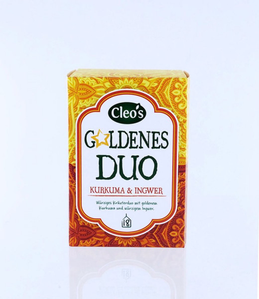 *Bio Goldenes Duo (18 x 1,5g) Cleo's