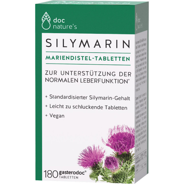 Silymarin Mariendistel gasterodoc® Tabl (180 Stk)
