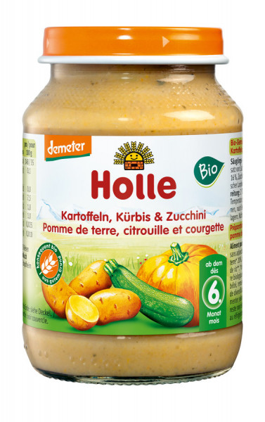 *Bio Kartoffeln, Kürbis &amp; Zucchini (190g) Holle