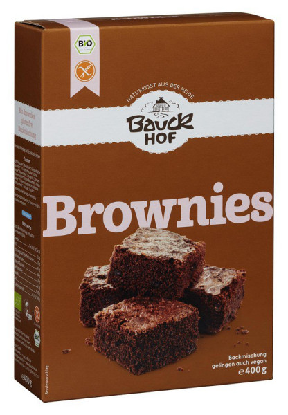 *Bio Brownies glutenfrei Bio (400g) Bauckhof