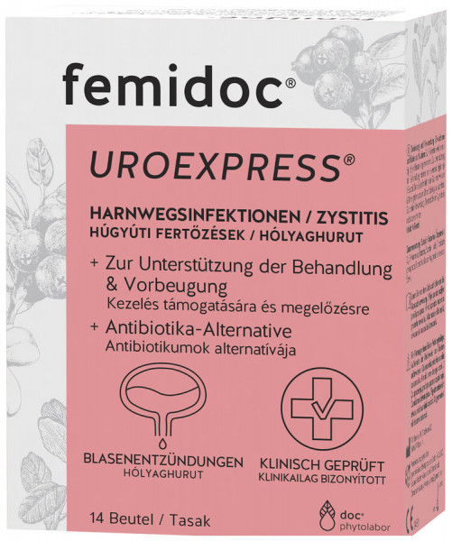 femidoc® UROEXPRESS® D-Mannose Sachets (14 Stk)