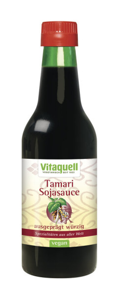 *Bio Soja-Sauce Tamari Bio (250ml) Vitaquell