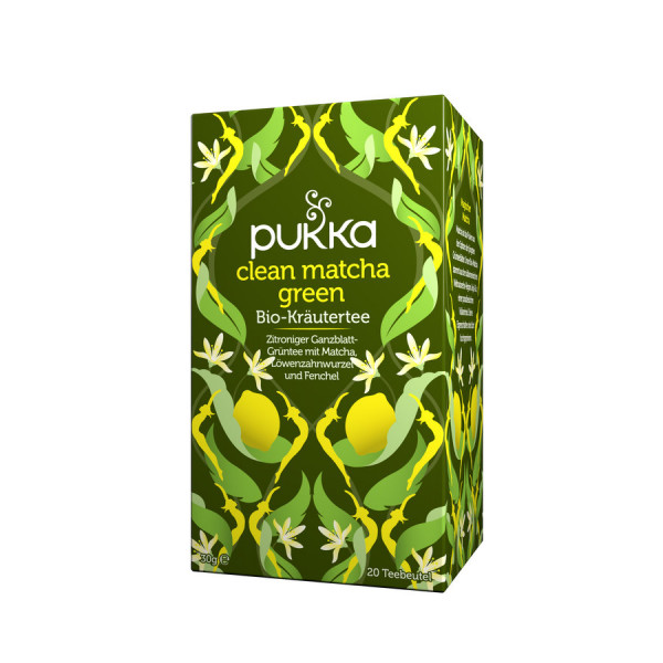 *Bio Clean Matcha Green (20x1,5g) Pukka