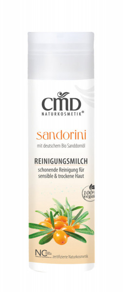 Sandorini Reinigungsmilch (200ml) CMD Naturkosmetik