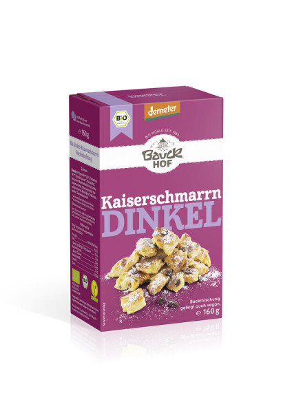*Bio Dinkel Kaiserschmarrn Demeter (160g) Bauck Mühle