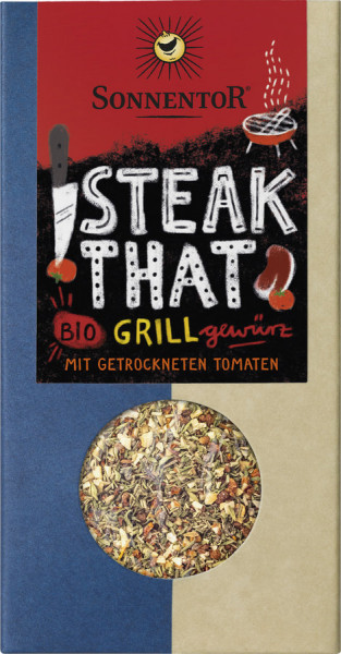 *Bio Steak That Grillgewürz, Packung (50g) Sonnentor
